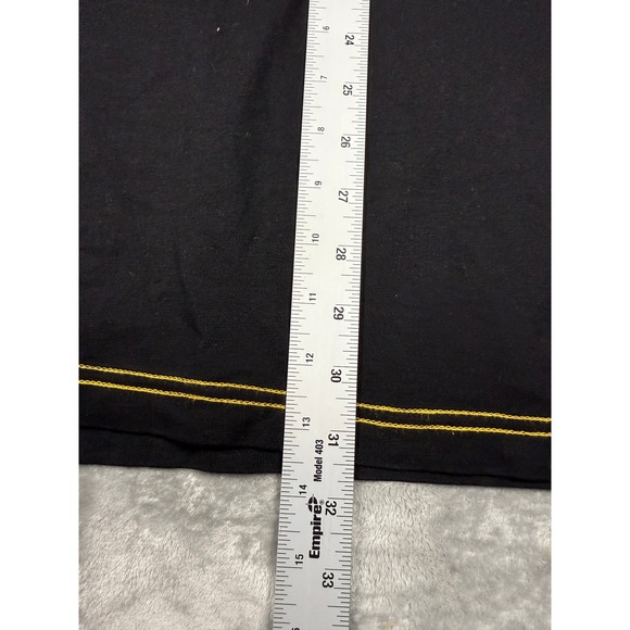 Vintage Coogi Australia Graphic‎ T-Shirt Embroidered Logo Accents Black Tee XXXL - Picture 11 of 11